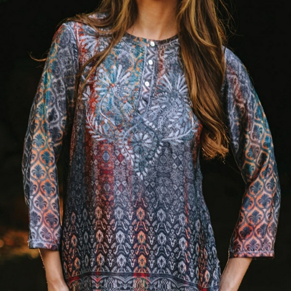 Sevya silky tunic xxl to 1x - Picture 14 of 16